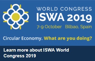 El plazo para el envío de ponencia a ISWA 2019 se amplía hasta el 18 de marzo