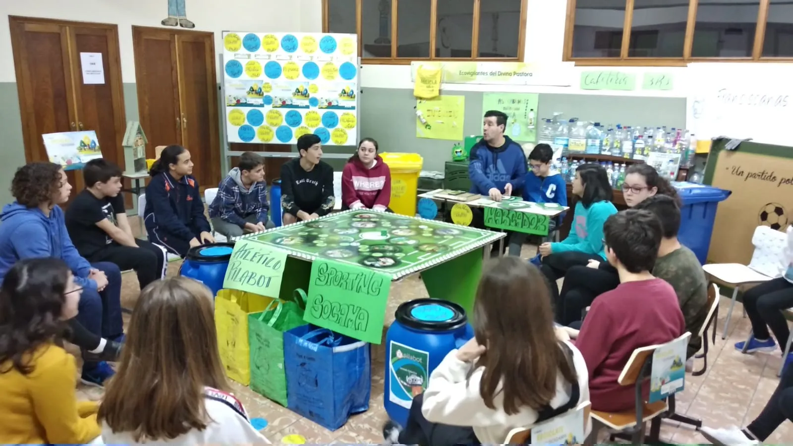 El juego gigante de Sogama "Un partido polo planeta" regresa a las aulas