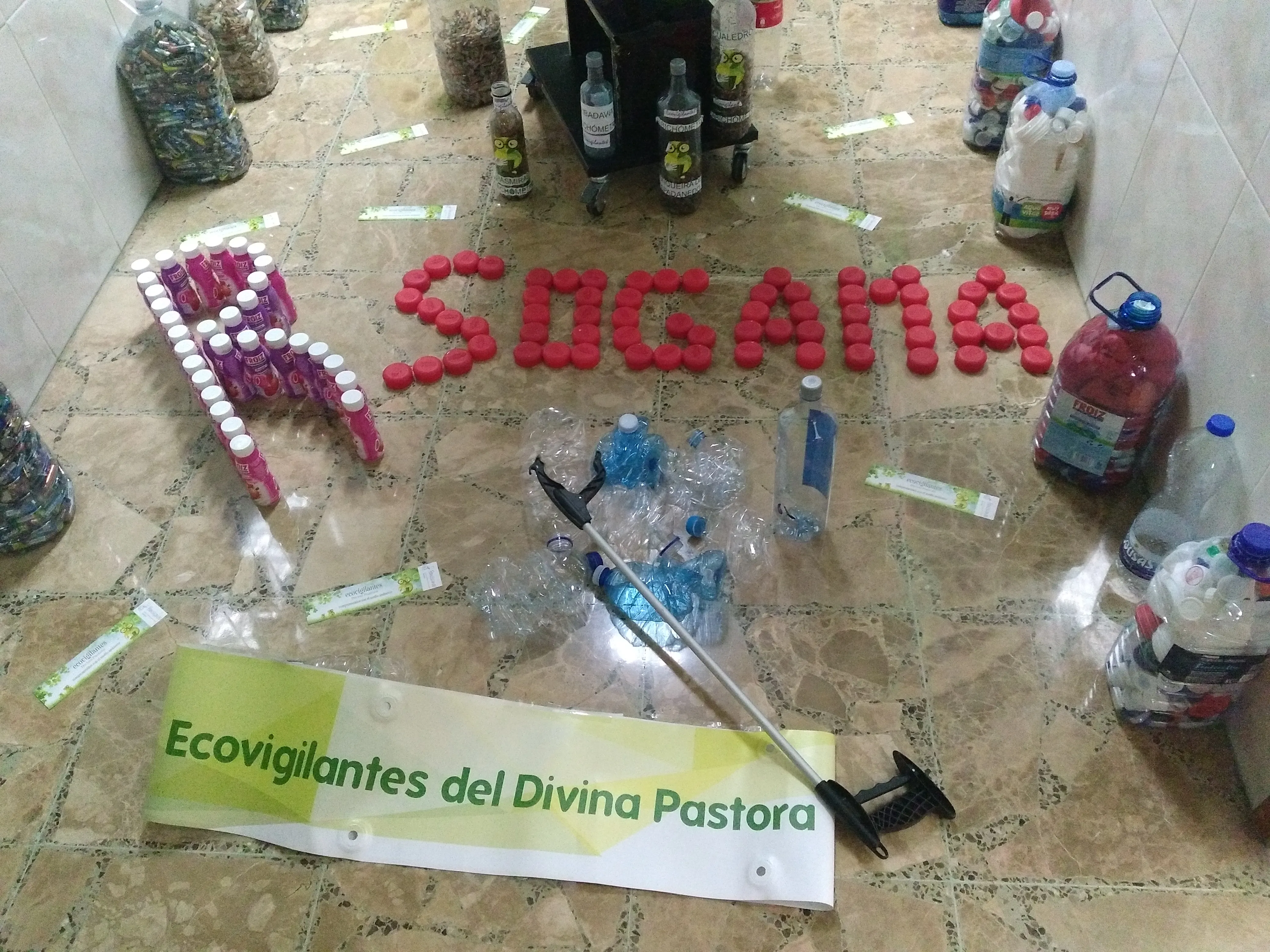 Los Ecovigilantes de Ourense expresan su acción ambiental a través de la Galería Sogama