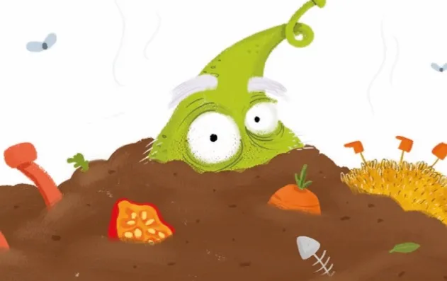 Un cuento infantil promovido por Sogama enseña a los pequeños las ventajas del compostaje