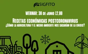 Webinar de SIGFITO sobre el papel de la agricultura y el medio ambiente en la reactivación económica