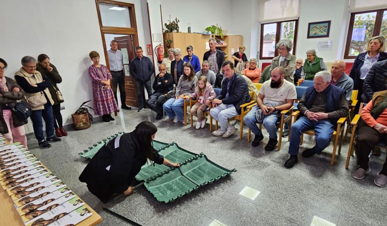 Sesión formativa en un municipio coruñés