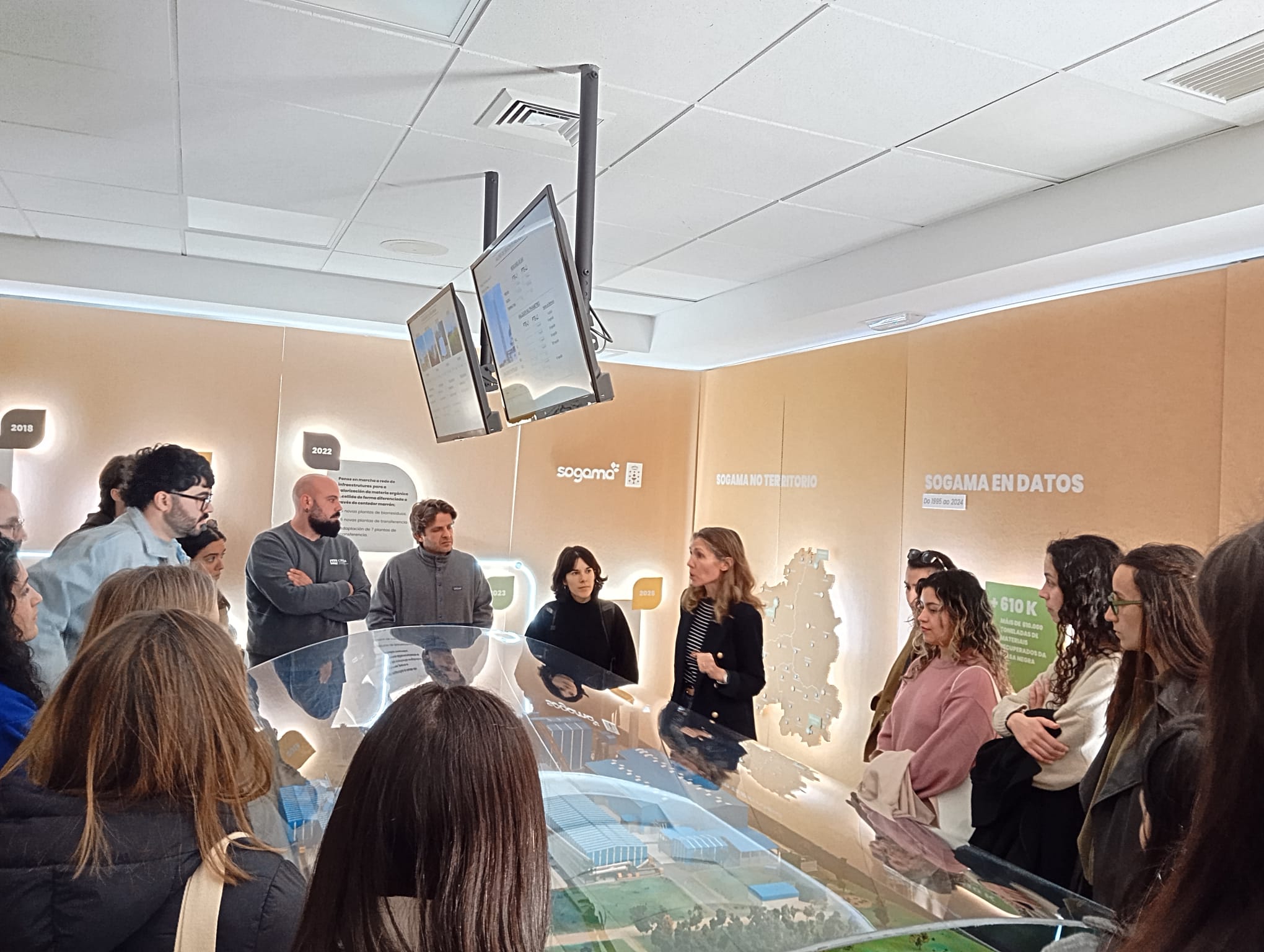 Explicaciones al grupo