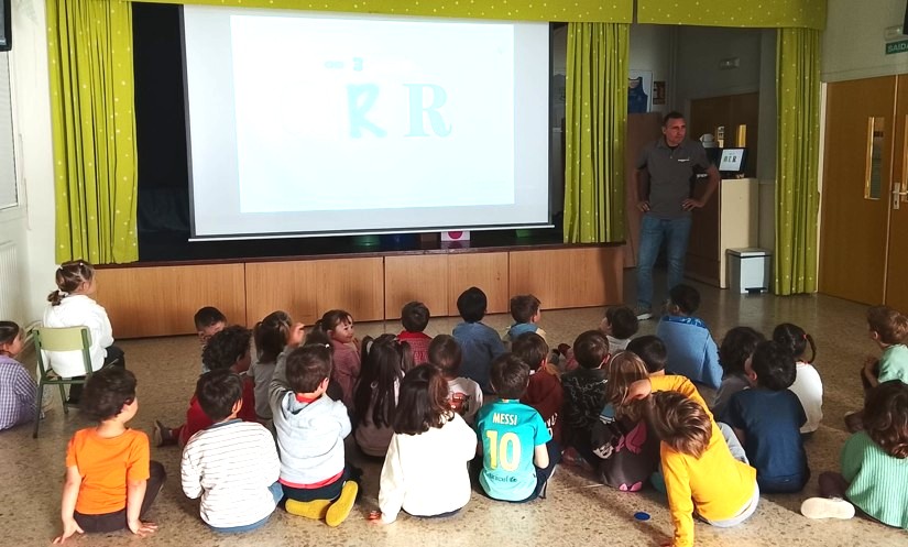 Momento de una de las formaciones