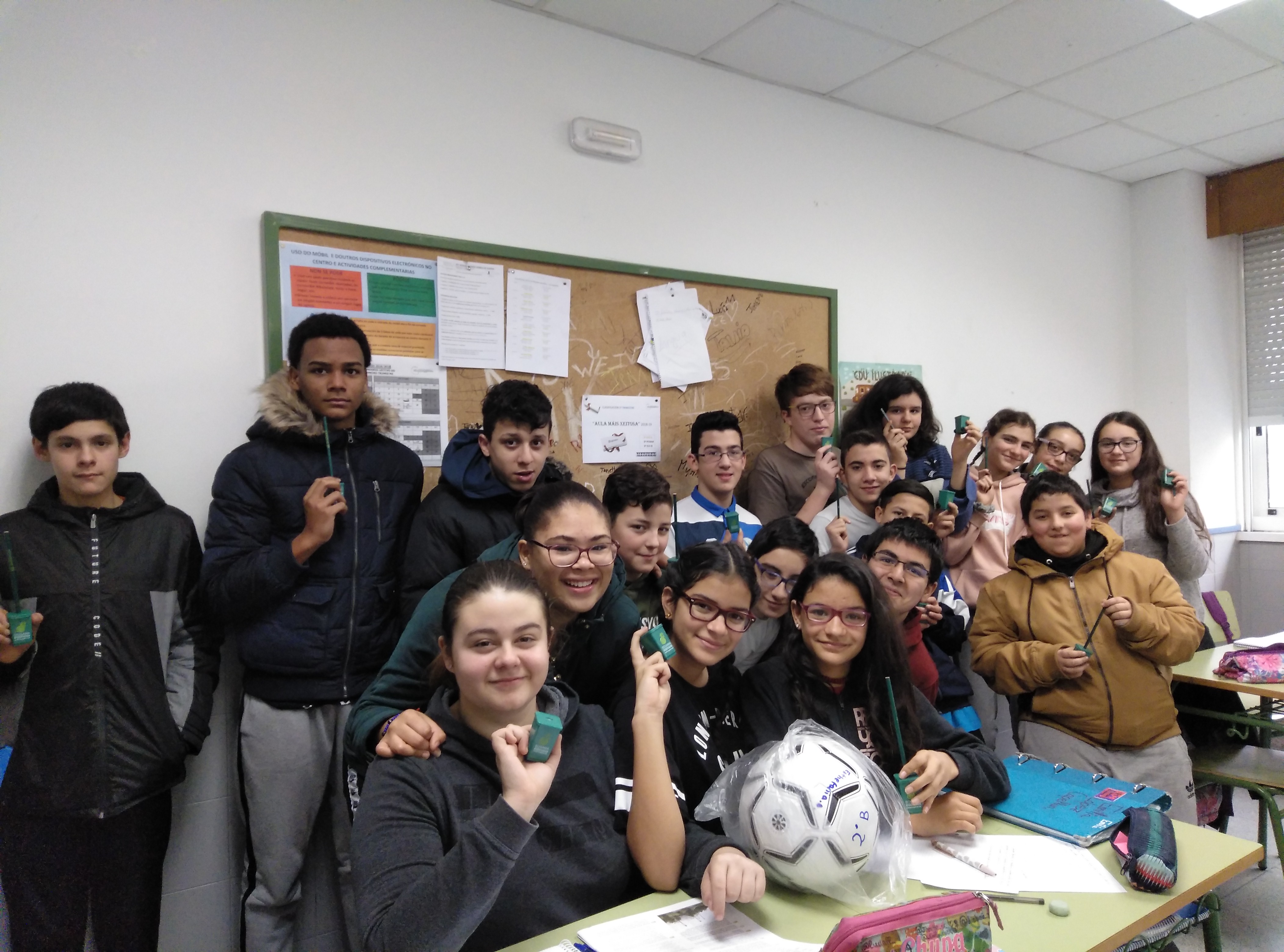 Sogama imparte formación ambiental en el IES “Xograr Afonso Gómez” de Sarria Sogama imparte formación ambiental en el IES “Xograr Afonso Gómez” de Sarria