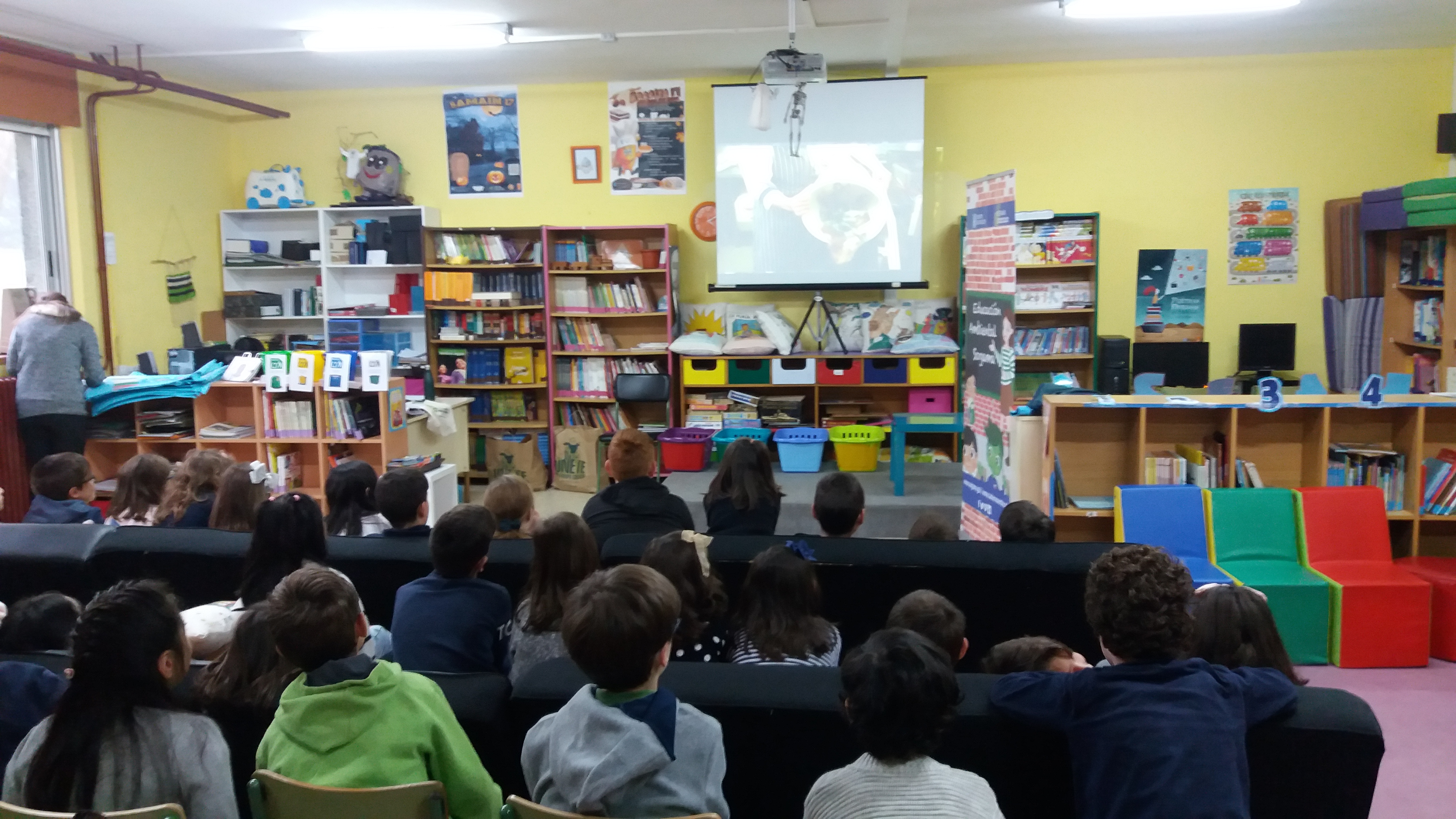 Medio Ambiente se escribe con mayúsculas en el CEIP Olveira de Ribeira