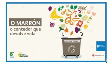 "El marrón, el contenedor que devuelve vida"