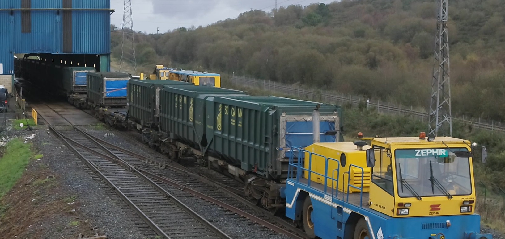 La movilidad sostenible se impone en el modelo Sogama: el 55% de los residuos ya se transportan por ferrocarril La movilidad sostenible se impone en el modelo Sogama: el 55% de los residuos ya se transportan por ferrocarril