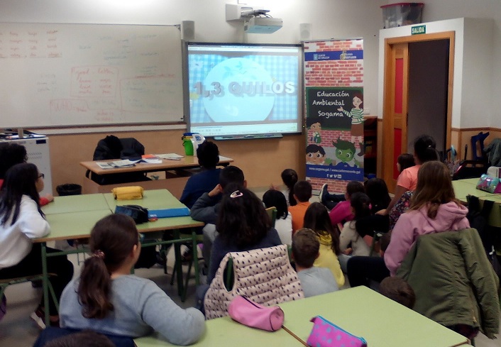 Sogama contribuye a la educación ambiental de los escolares de Teo Sogama contribuye a la educación ambiental de los escolares de Teo