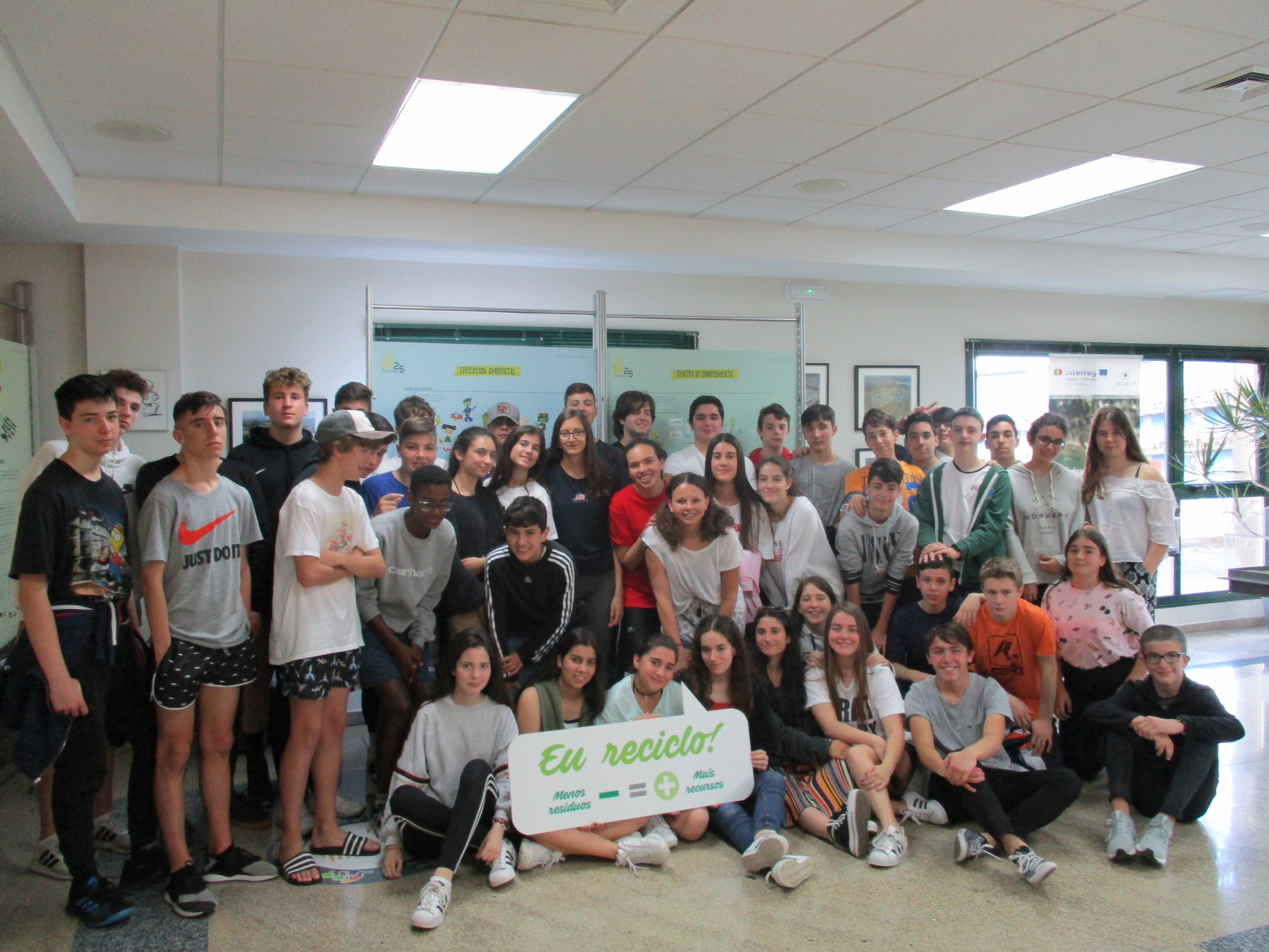 Sogama cierra el programa de visitas escolares de este curso académico con Salesianos de A Coruña