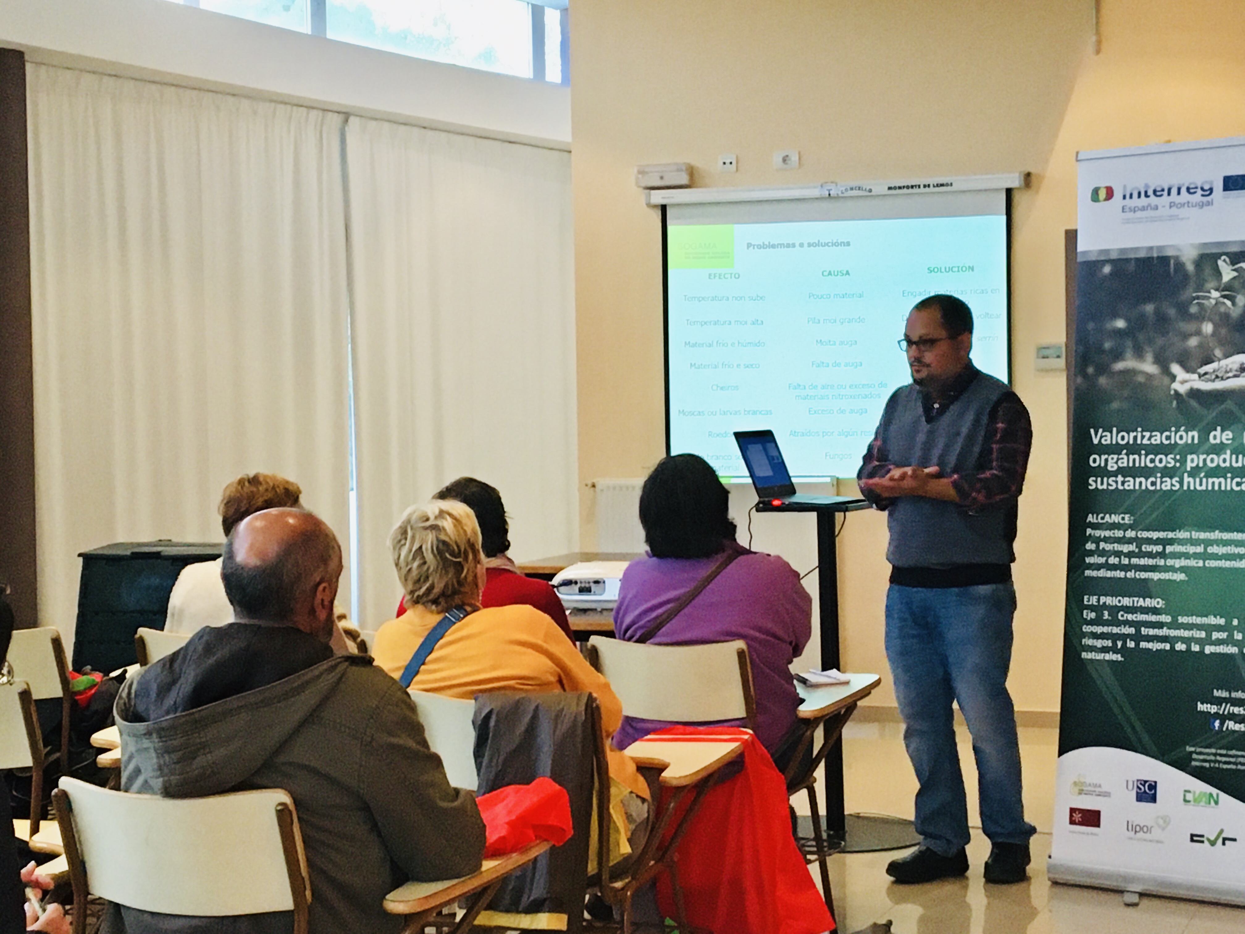 Sogama imparte en Ribadeo un curso presencial sobre compostaje doméstico Sogama imparte en Ribadeo un curso presencial sobre compostaje doméstico