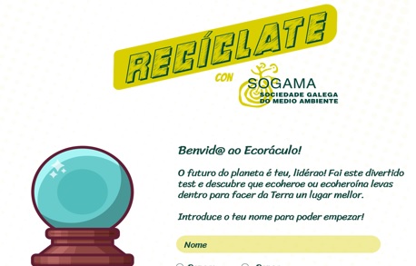 "El Ecoráculo", un divertido juego online de Sogama para promover el reciclaje escolar "El Ecoráculo", un divertido juego online de Sogama para promover el reciclaje escolar