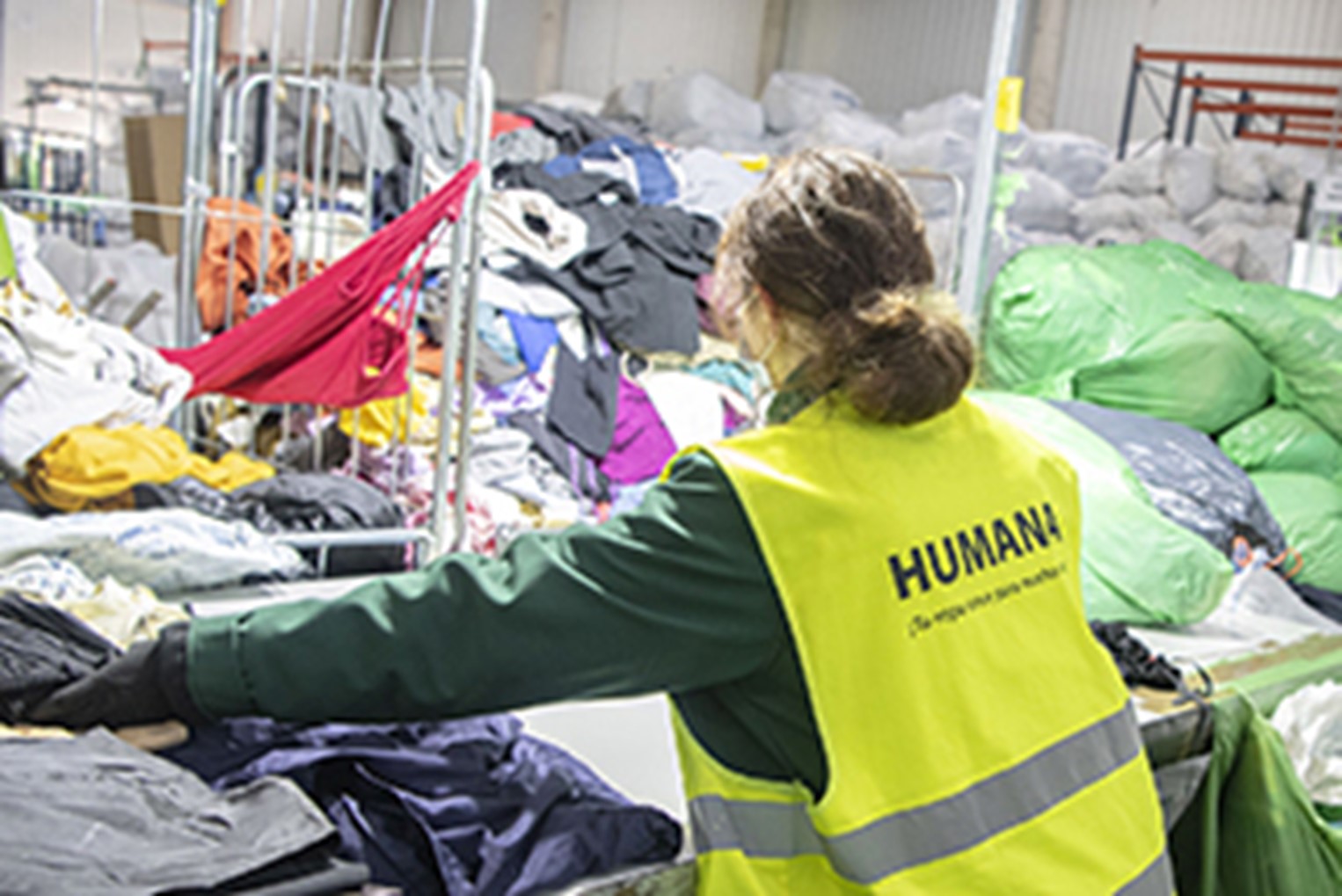 La reutilización del textil resulta clave para garantizar su circularidad y crear empleo verde La reutilización del textil resulta clave para garantizar su circularidad y crear empleo verde