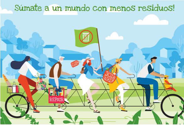 Comunidades circulares, temática central de la Semana Europea de la Prevención de Residuos 2021