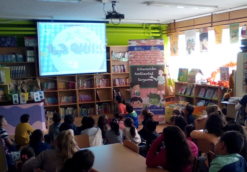 Sogama forma en medio ambiente a los escolares del colegio pontevedrés de Ponte Sampaio Sogama forma en medio ambiente a los escolares del colegio pontevedrés de Ponte Sampaio