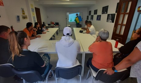 La Sociedade Galega do Medio Ambiente imparte formación a usuarios de Diaconía Red Social de Lugo