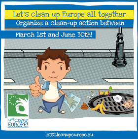Una nueva edición de "Let´s Clean Up Europe" llama a la colaboración ciudadana Una nueva edición de "Let´s Clean Up Europe" llama a la colaboración ciudadana
