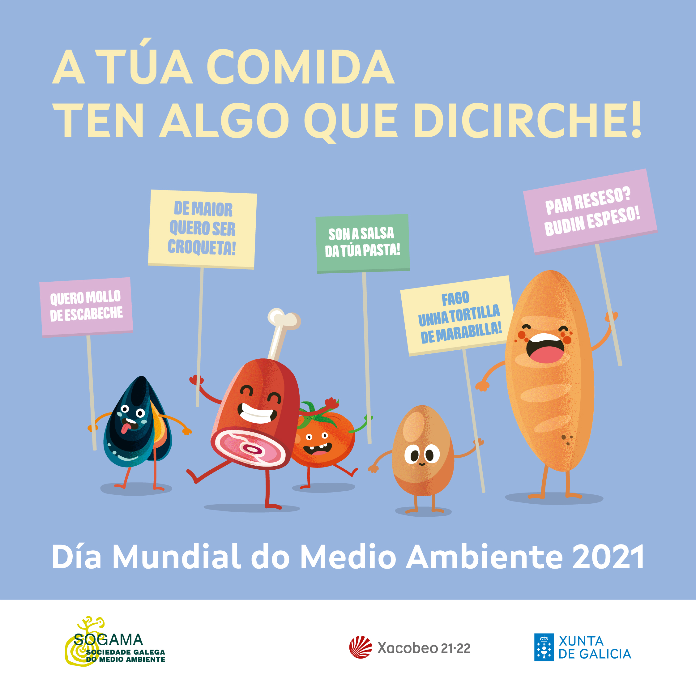 “Tu comida tiene algo que decirte”, nueva campaña de Sogama para reducir el desperdicio alimentario “Tu comida tiene algo que decirte”, nueva campaña de Sogama para reducir el desperdicio alimentario