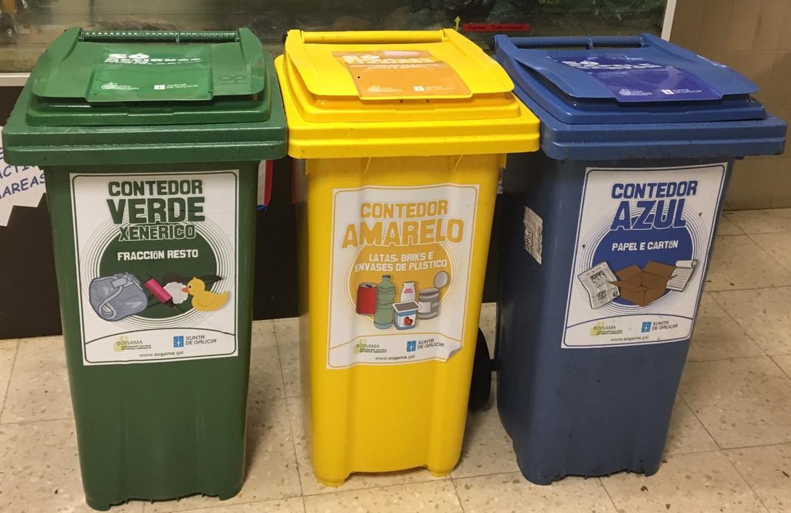 Más de un centenar de islas de reciclaje de Sogama se encuentran operando en centros educativos Más de un centenar de islas de reciclaje de Sogama se encuentran operando en centros educativos