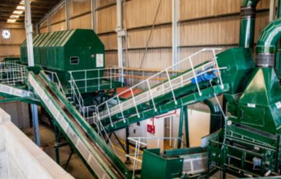Más del 96% de materia orgánica recibida en la planta de compostaje de Sogama tiene alta calidad