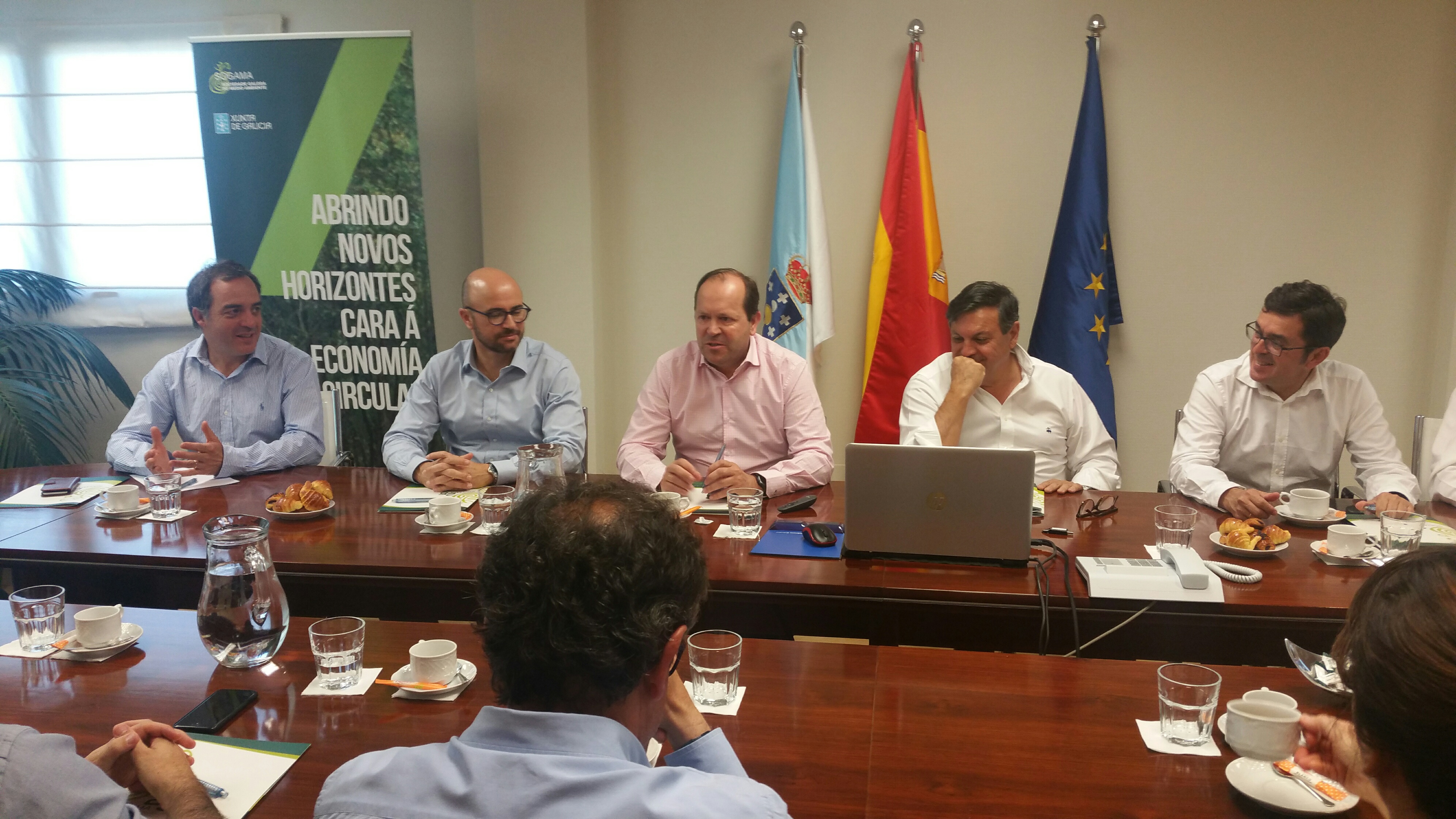 Gerentes de las entidades adscritas a Aeversu visitan la nueva planta de recuperación de Sogama Gerentes de las entidades adscritas a Aeversu visitan la nueva planta de recuperación de Sogama