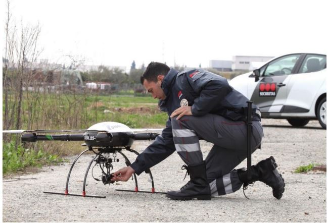 Sogama refuerza su servicio de vigilancia industrial con drones Sogama refuerza su servicio de vigilancia industrial con drones