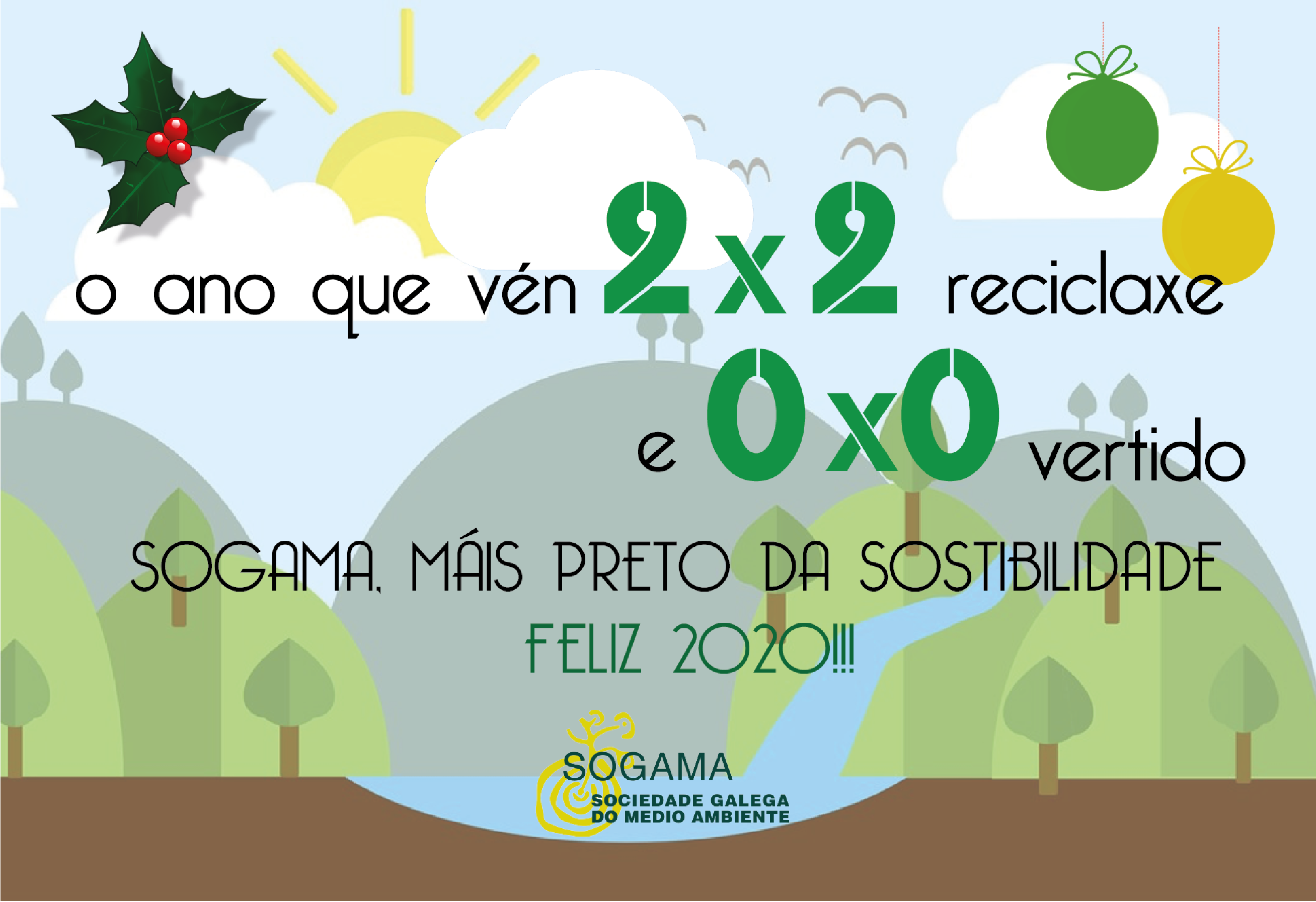 Sogama os desea Feliz Navidad Sogama os desea Feliz Navidad