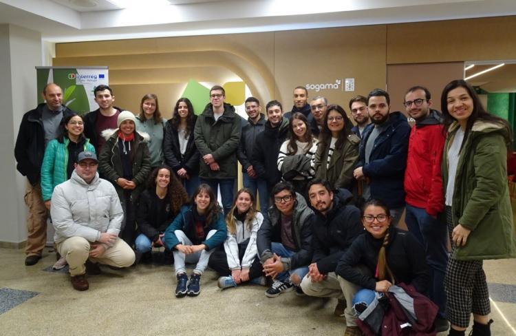 Clase práctica en Sogama para os estudantes do Máster en Enerxías Renovables da USC