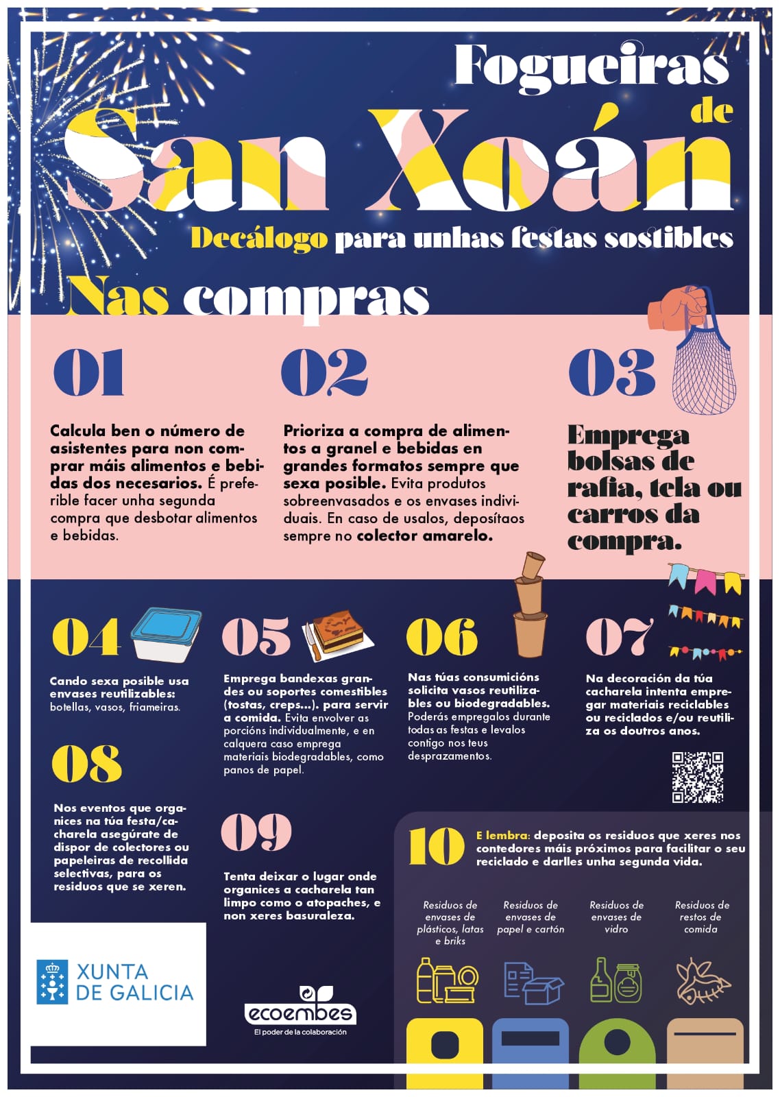Decálogo Xunta Fogueiras de San Xoán