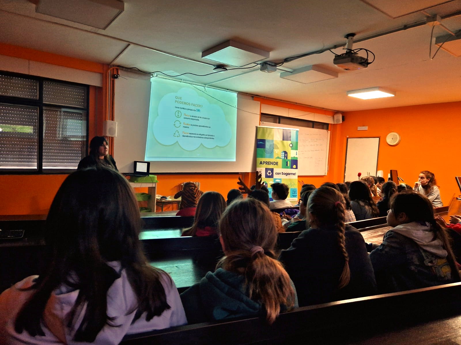Momento dunha das sesións formativas