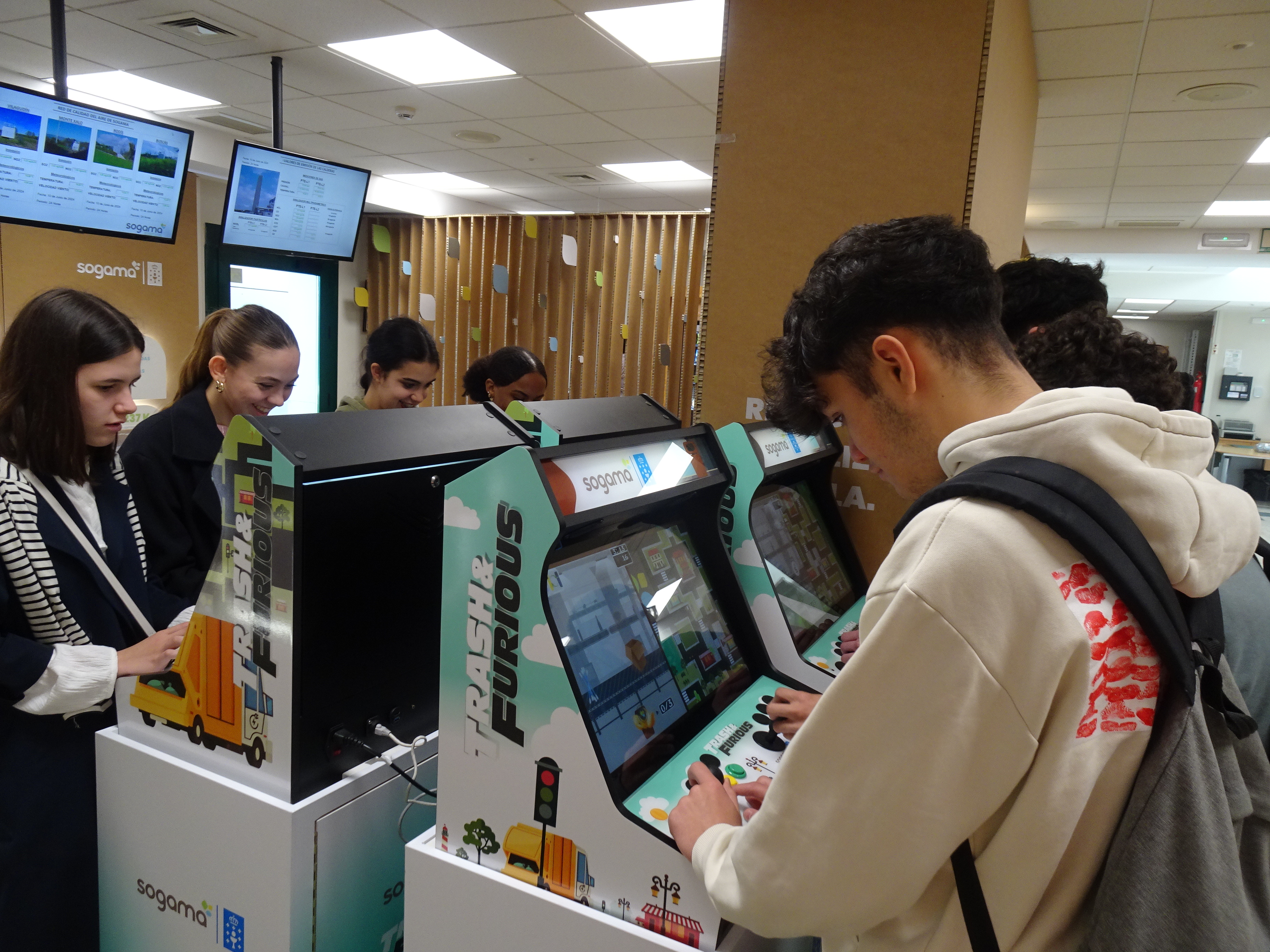 Jugando con las máquinas arcade