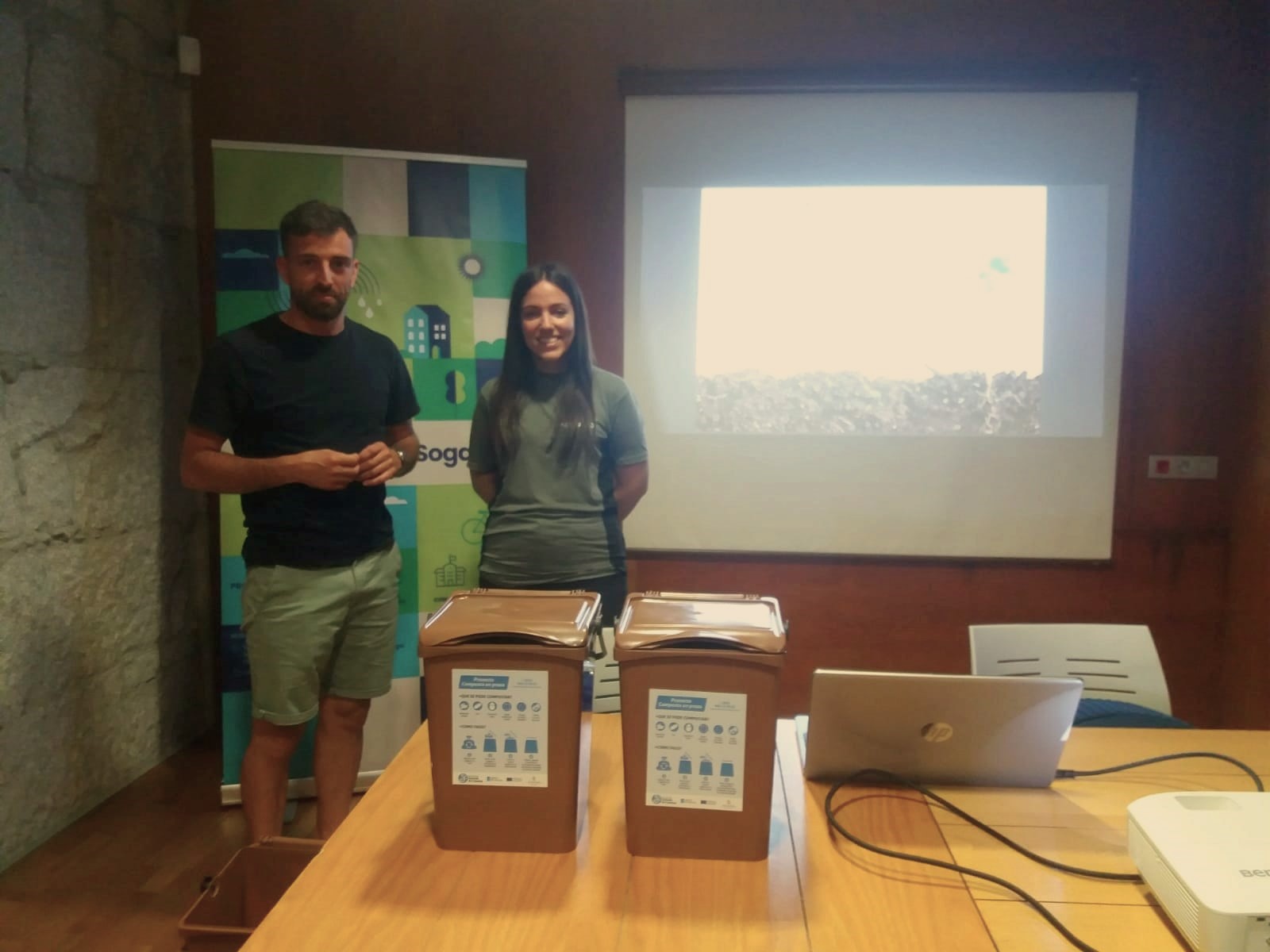 Momento de la exposición