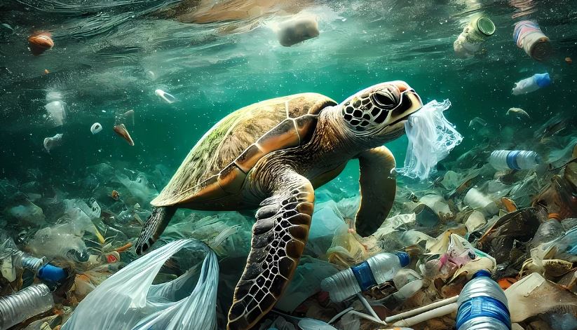 Imagen tortuga-plásticos_Pixabay
