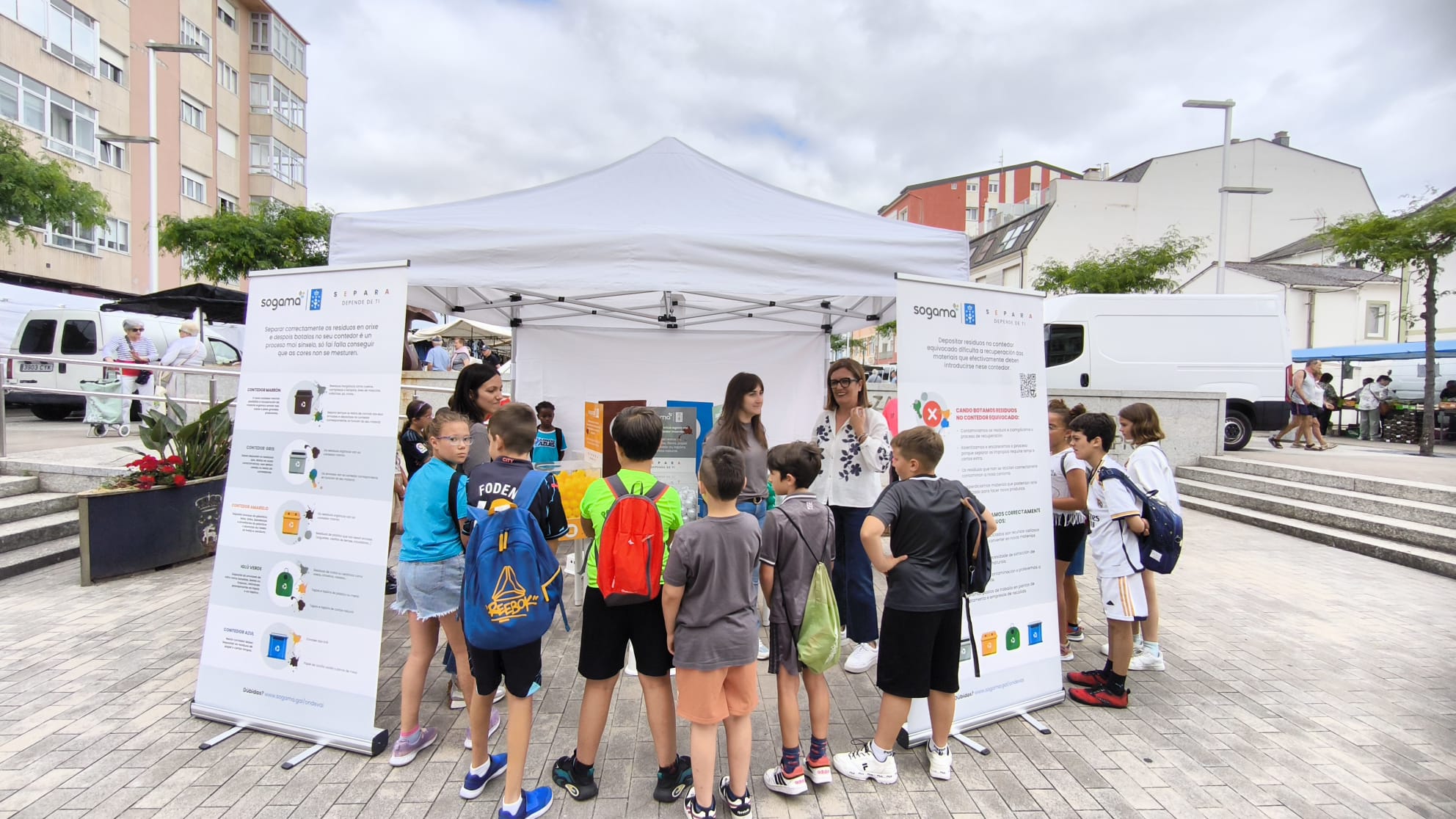 Aula itinerante en el municipio de Cervo (Lugo)
