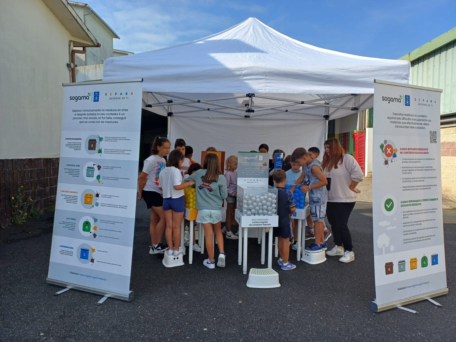 Aula reciclaje en San Sadurniño