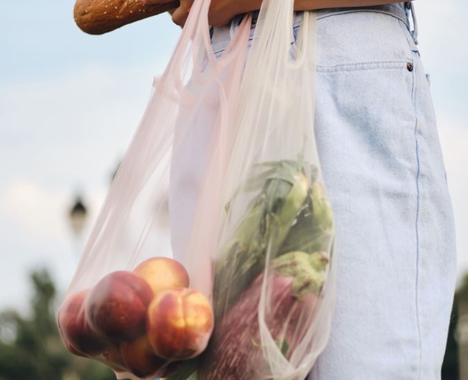 Bolsa plástica Freepik