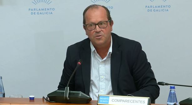 Javier Domínguez durante su intervención