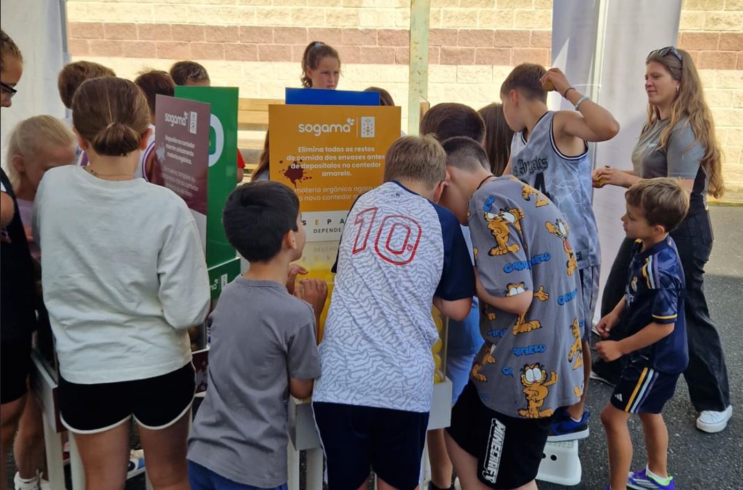 Juegos con escolares de primaria