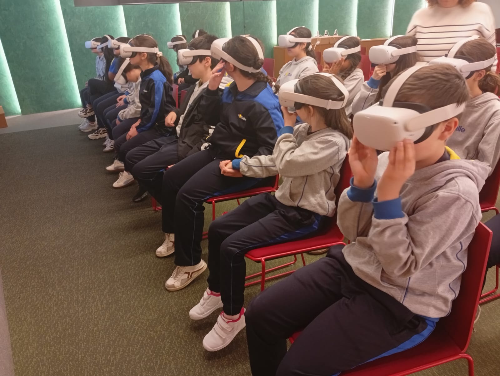 Durante la visita virtual