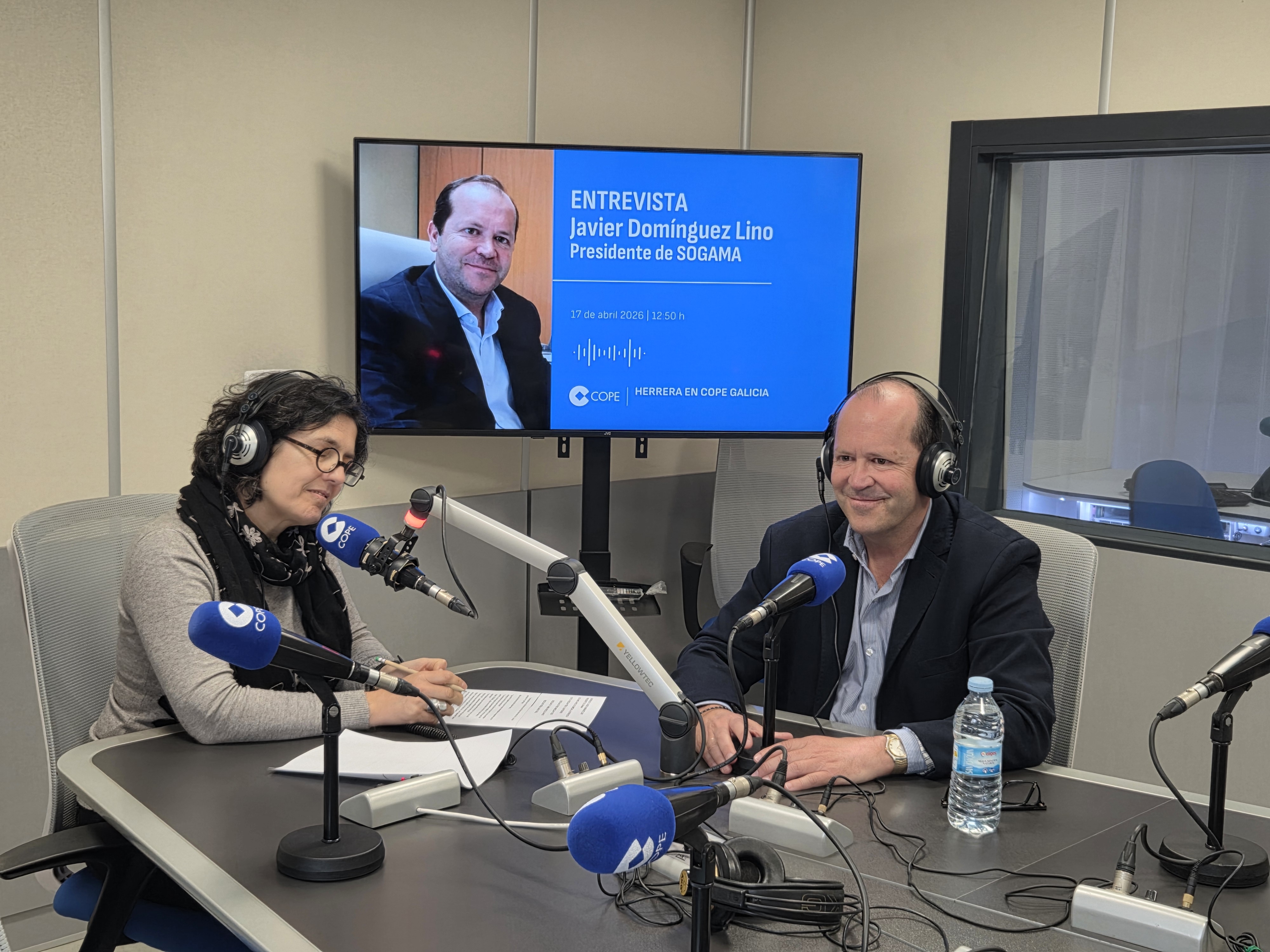 Javier Domínguez en entrevista Cope Galicia