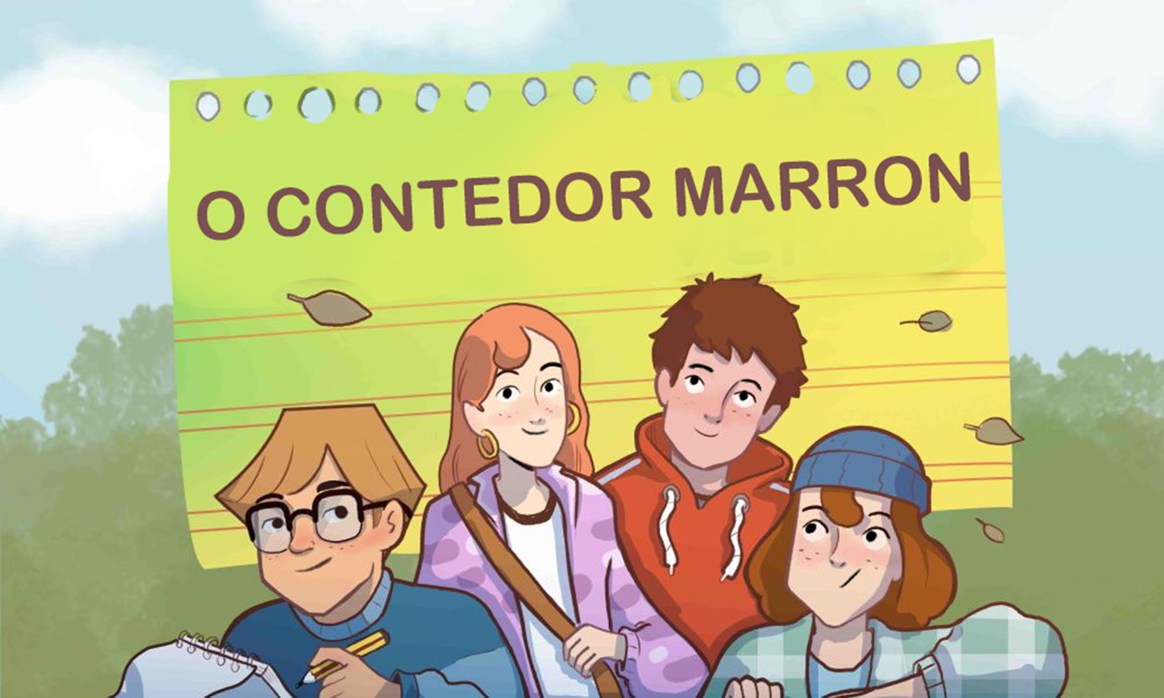Caderno Verde_Contenedor marrón