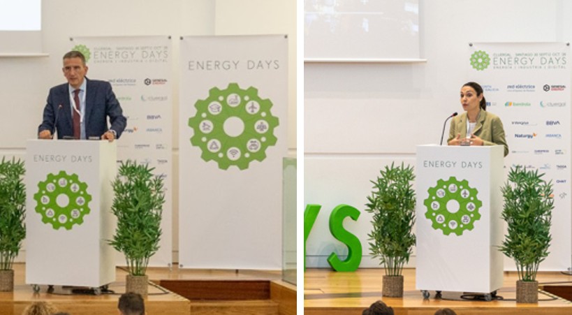 Participación del gerente de Cluergal y de la directora general de Sogama en los Energy Days 2026