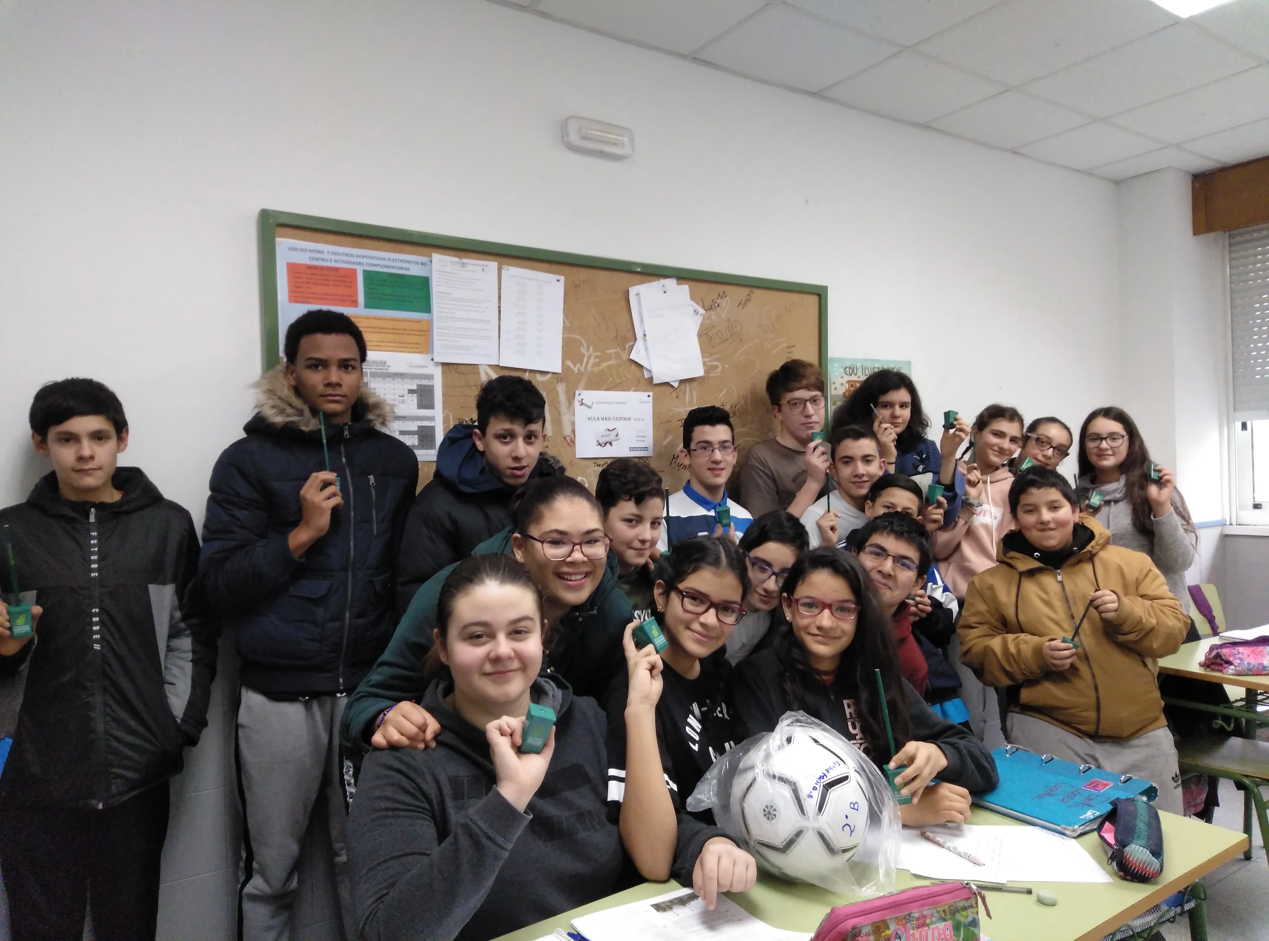 Sogama imparte formación ambiental en el IES “Xograr Afonso Gómez” de Sarria