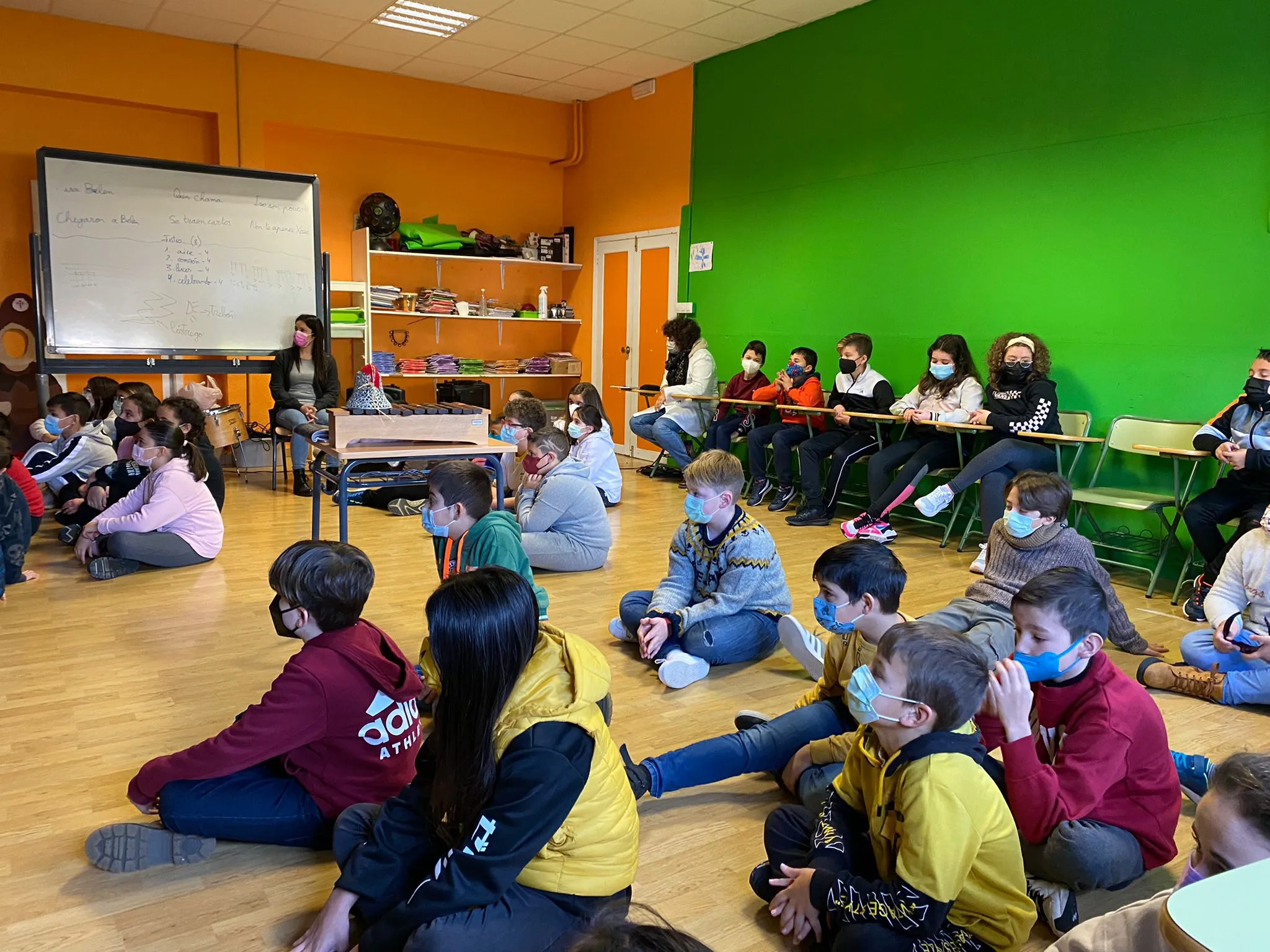 Sogama instruye en sostenibilidad a centros escolares de Sanxenxo, Vilanova de Arousa y Poio