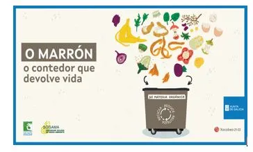 "El marrón, el contenedor que devuelve vida"