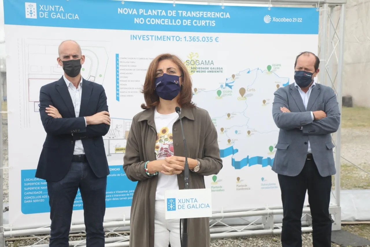 La Xunta licita la nueva planta de transferencia de residuos de Curtis por 1,36 M€