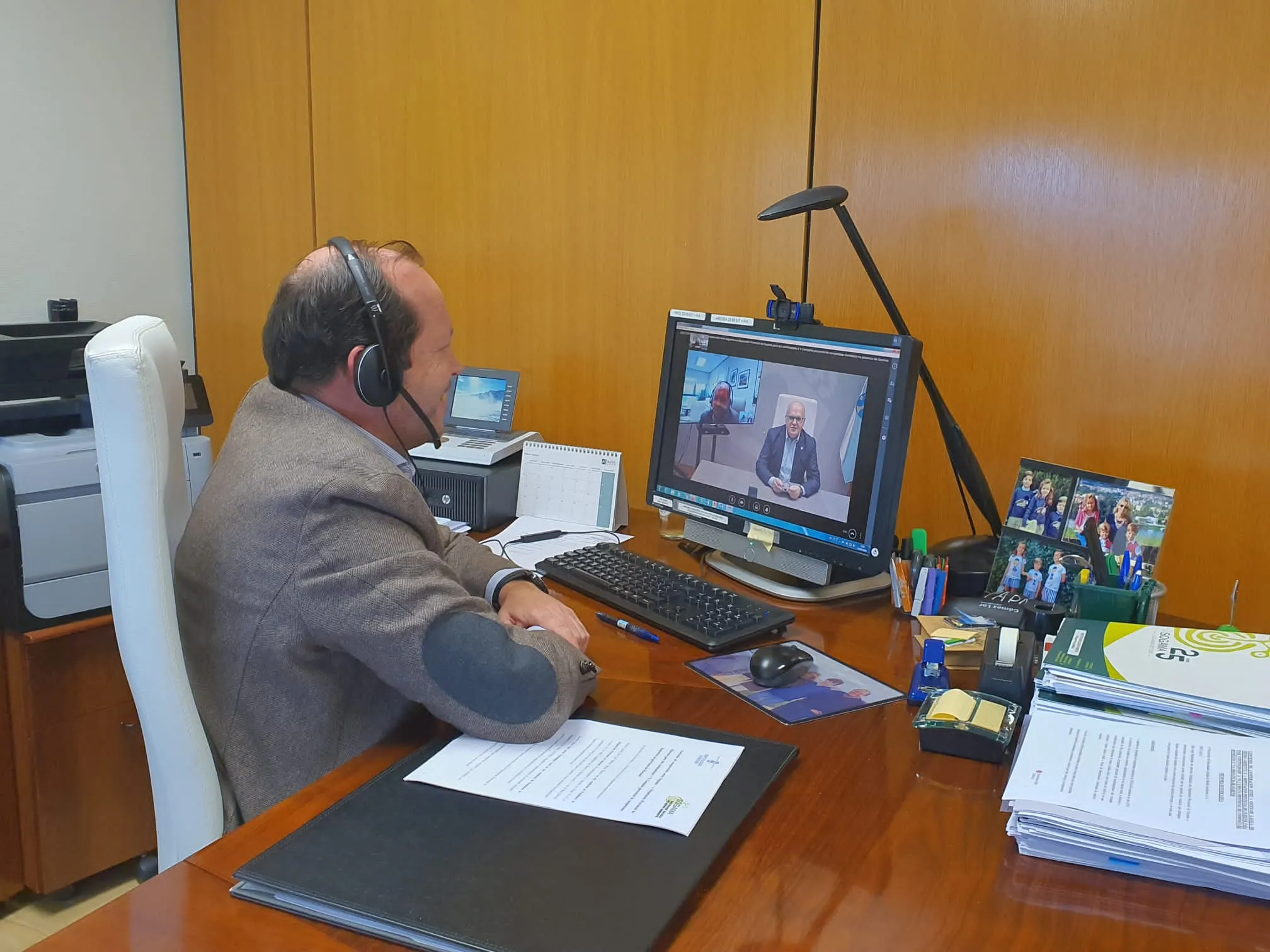 Sogama y Diputación de Ourense suscriben un convenio para reforzar el autocompostaje en la provincia