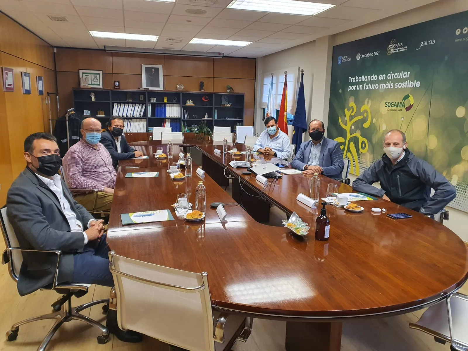 El Consorcio para el Tratamiento de RU del Maresme se interesa por la labor de Sogama y sus proyectos
