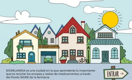 Sigrelandia, una web para formar a los niños en el correcto uso de los medicamentos y su reciclado