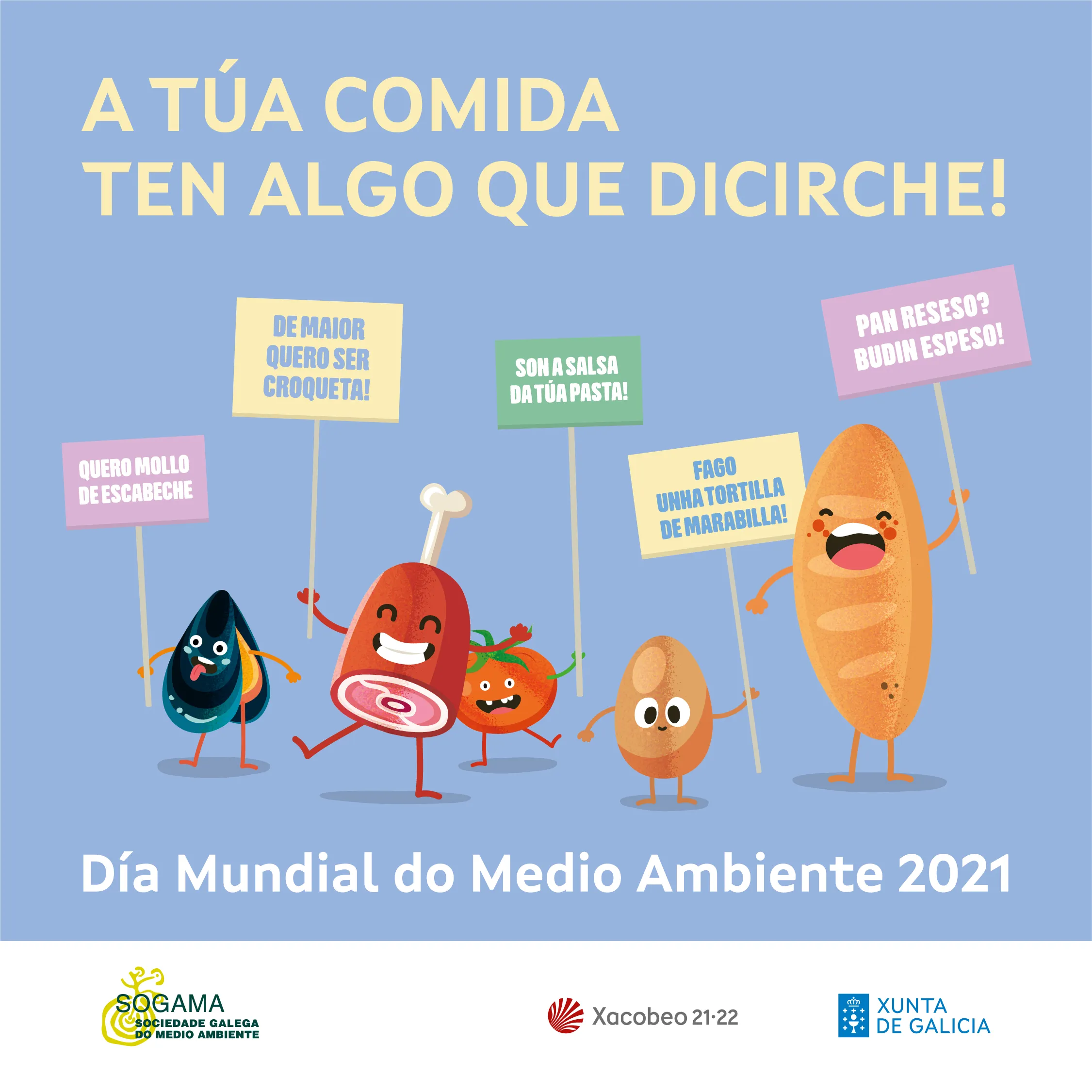 “Tu comida tiene algo que decirte”, nueva campaña de Sogama para reducir el desperdicio alimentario